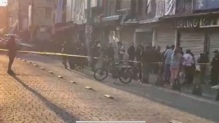 Balacera en calles del Centro de CDMX; hay 2 muertos