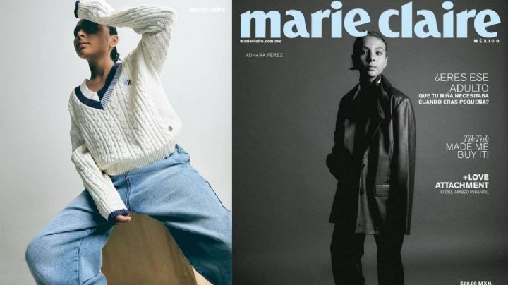 Adhara, niña genio veracruzana que aparece en portada de Marie Claire