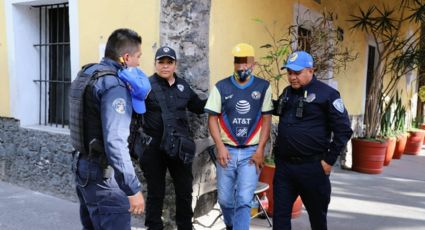 Franelero del América y otros 15 caen en Coyoacán por cobros ilegales