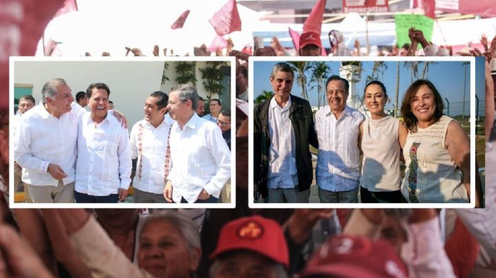 Esta es la agenda de Sheinbaum y Augusto hoy sábado 15 de abril en Veracruz