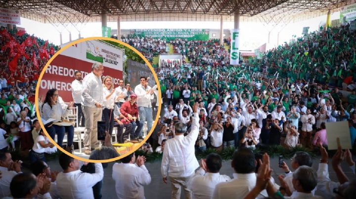 Va continuar la transformación: Adán Augusto desde Veracruz