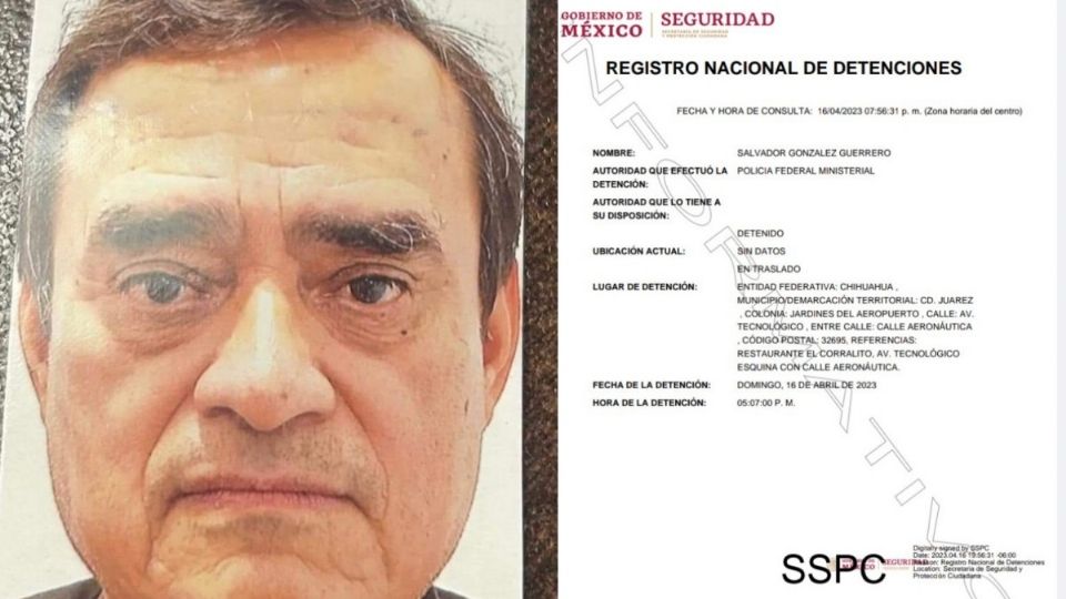 El funcionario contaba con una suspensión provisional, sin embargo, ésta no impedía su captura debido a que es imputado por los presuntos delitos de homicidio y lesiones