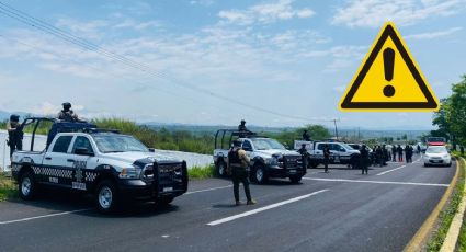 Ante protesta de taxistas, SSP blinda con retenes entradas de Xalapa