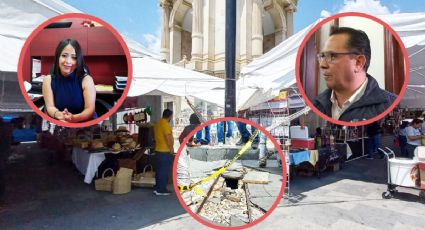 Feria artesanal de Liliana Mera causa daños a Plaza Independencia, acusa funcionario