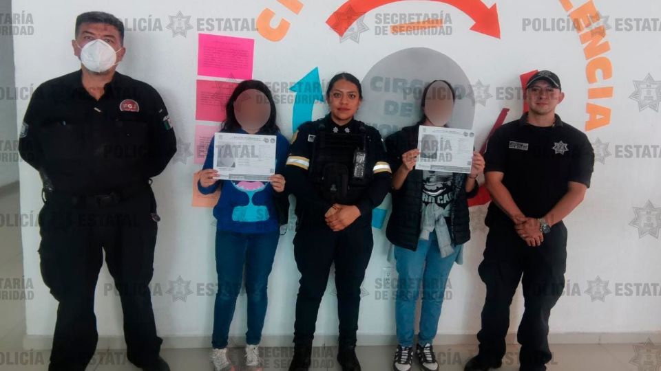 En Chimalhuacán fueron encontradas sanas y salvas dos jóvenes que desaparecieron en Tecámac