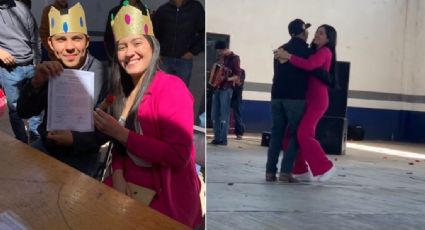 VIDEO | Jesús cumple su sueño y se casa con su maestra de prepa