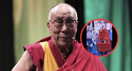 ¡Otra vez el Dalai Lama! Muestran video en que toca inapropiadamente a menor de edad