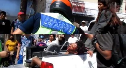 VIDEO| Pleito entre migrantes deja 4 lesionados en Ciudad Juárez; quemaron cobijas y ropa