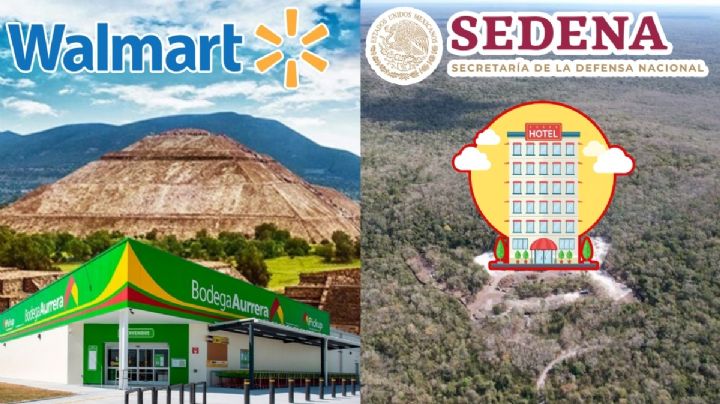 Walmart no en Teotihuacán; Sedena sí en Calakmul para el Tren Maya