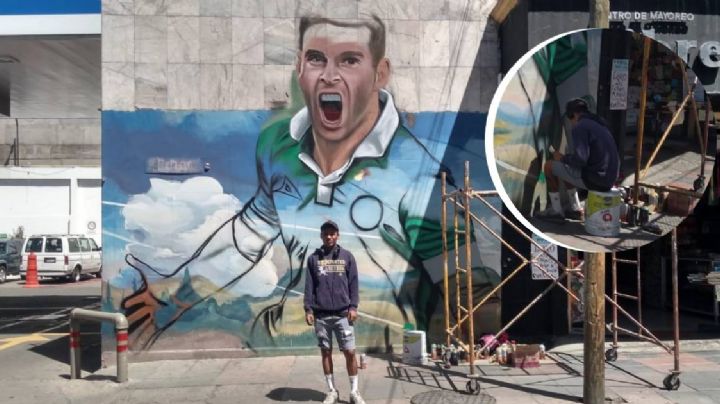 Le hacen mural a Mauro Boselli en León