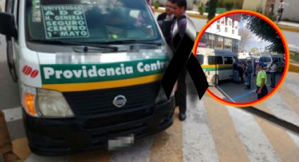 Muere abuelita atropellada por combi de Pachuca; chofer detenido | FOTOS