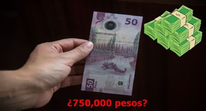 ¿Tienes este billete de 50 pesos con el AJOLOTE y estas letras? Véndelo en MÁS de 750,000 pesos