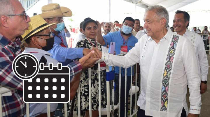 AMLO viene a Veracruz este viernes 21 de abril. Esta será su agenda