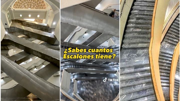 VIDEO TIKTOK: esta es la estación más profunda del Metro