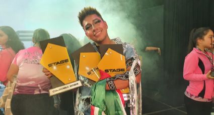 Cézar, huatusqueño gana competencia internacional de danza en Colombia