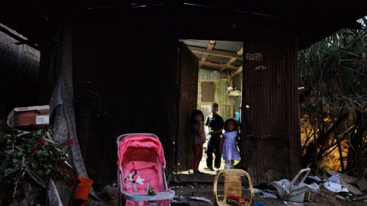 La pobreza hizo invisibles a Honoria y a sus 5 hijos