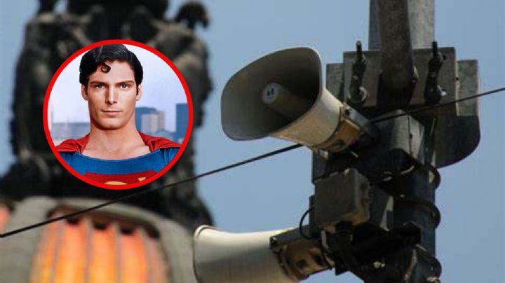 ¿Superman es el responsable de la alerta sísmica?