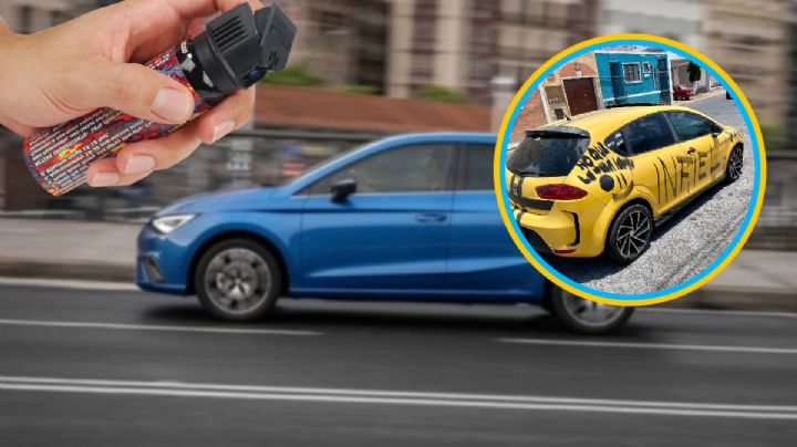 “Infiel” y “Olvídame”, así rayaron parejas autos de sus novios | FOTOS