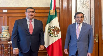 Gobernador de Puebla sostiene encuentro con titular de Hacienda