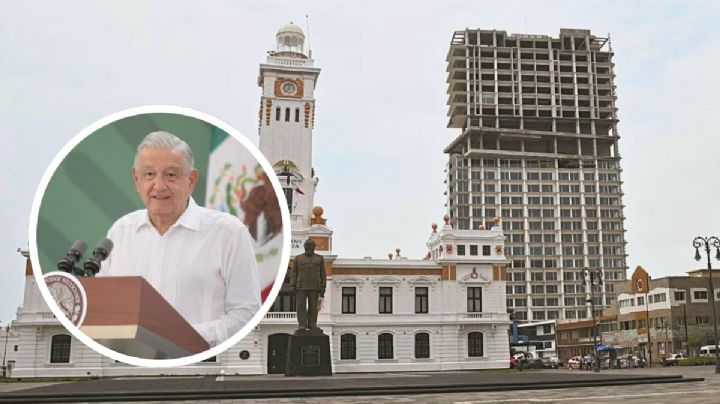 Es un adefesio: AMLO pide investigación por Torre Centro de Veracruz