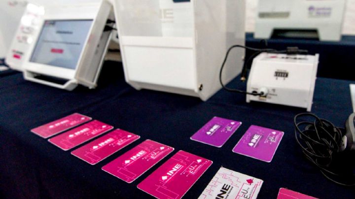 Las urnas electrónicas del INE