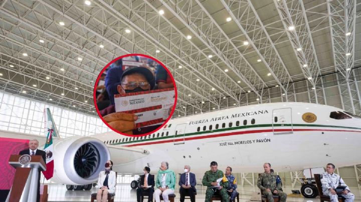 Venta del avión presidencial: ¿A cuántos pagos de Pensión Bienestar equivale?