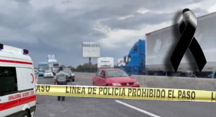 Trágico domingo en la México-Pachuca: por no usar puente peatonal muere atropellado