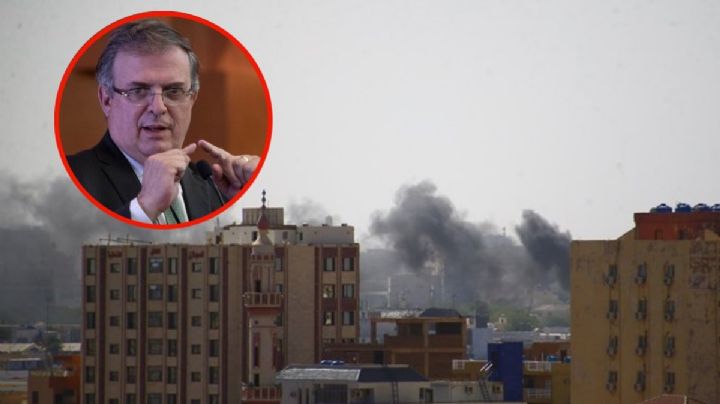 Ebrard confirma salida de 5 mexicanos de Sudán, por conflicto armado