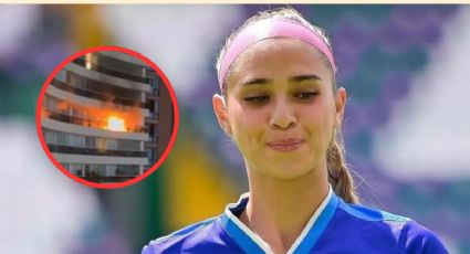 Cruz Azul: Nailea Vidrio narró la angustia que vivió mientras se incendiaba su edificio