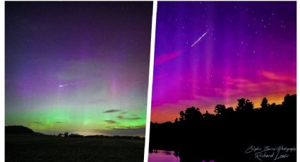 Las IMPRESIONANTES auroras boreales captadas por la tormenta solar en la Tierra