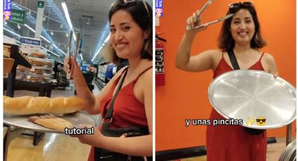 VIDEO TIKTOK: chilena compra pan en Walmart y se sorprende por esto
