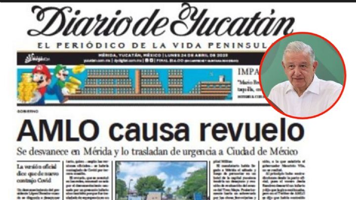 AMLO da positivo nuevamente a covid-19; cancela gira por Yucatán