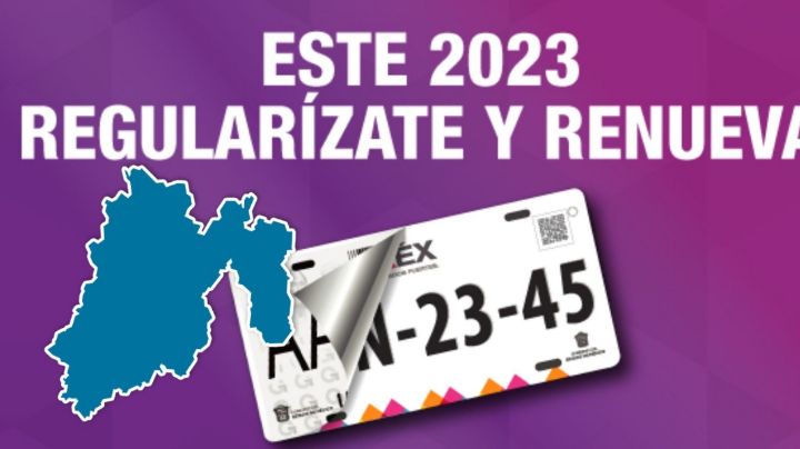 Placas Edomex: si son de este año tendrás que renovarlas