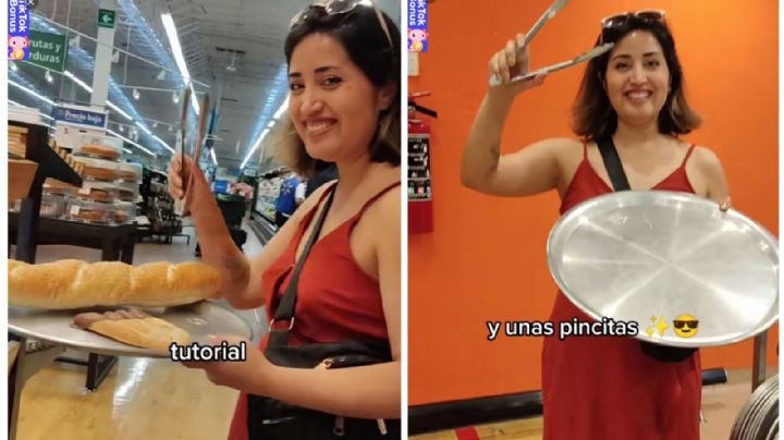 VIDEO TIKTOK: chilena compra pan en Walmart y se sorprende por esto