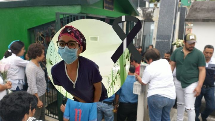 Despiden en Papantla a Yarazeth, enfermera víctima de feminicidio en Xalapa
