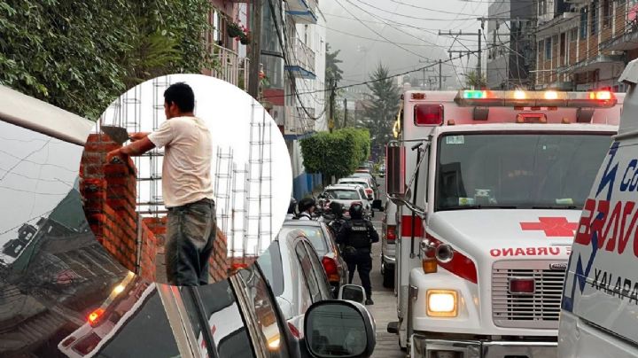 Albañil queda sepultado por alud de tierra en Xalapa, esto se sabe