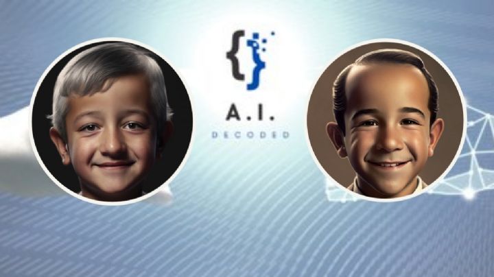 AMLO, Peña Nieto, Calderón... así se veían de niños, según Inteligencia Artificial