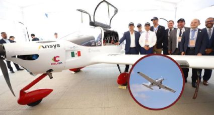 Guanajuato presume primer aeronave creada 100% en México en la Feria Aeroespacial