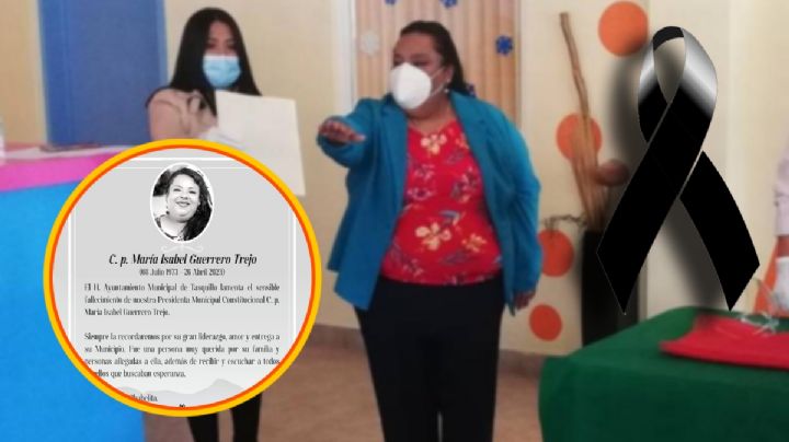 Muere alcaldesa de Tasquillo; ella era la suplente y antes falleció la electa; esto sabemos