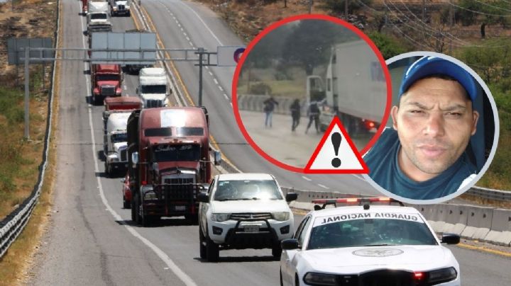 Héctor es trailero y tras robo marca puntos rojos en carreteras de Veracruz