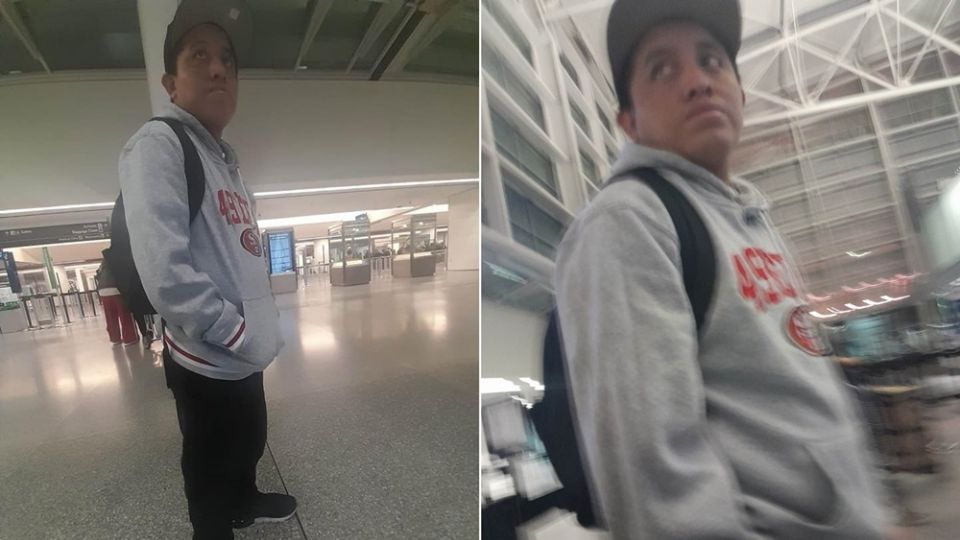 Santos desapareció el sábado 15 de abril, el mismo día que regresó a la Terminal 2 en un vuelo proveniente de San Francisco, Estados Unidos; en el AICM debía abordar otro avión con destino a Mérida