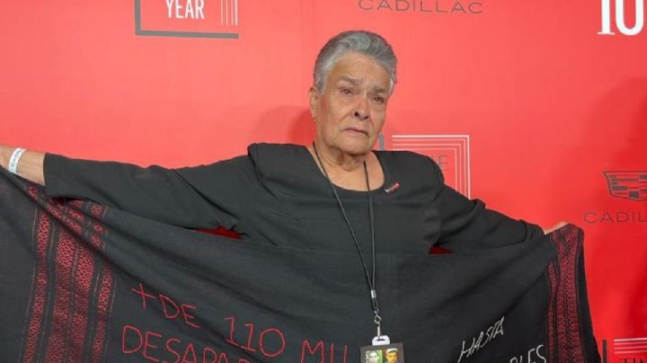 María Herrera, madre buscadora, alza la voz al ser reconocida por la revista Time