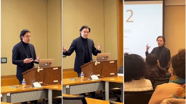 Aurelio Nuño, amigo de Peña Nieto, reaparece feliz en Harvard