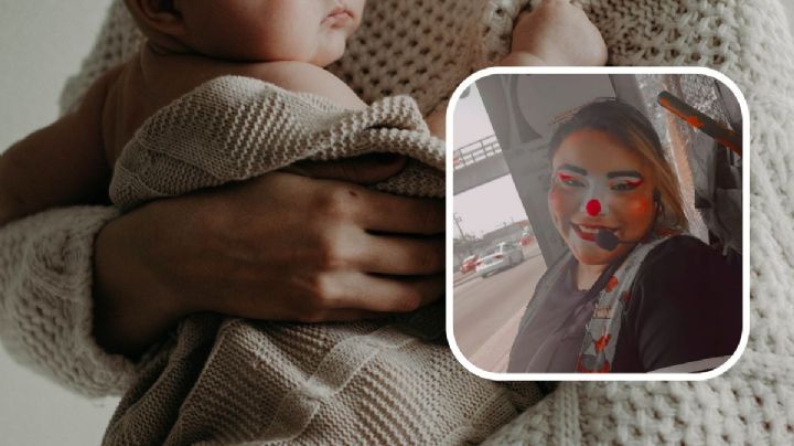 Odalis pide comida para su bebé, sufrió de una caída y no puede trabajar