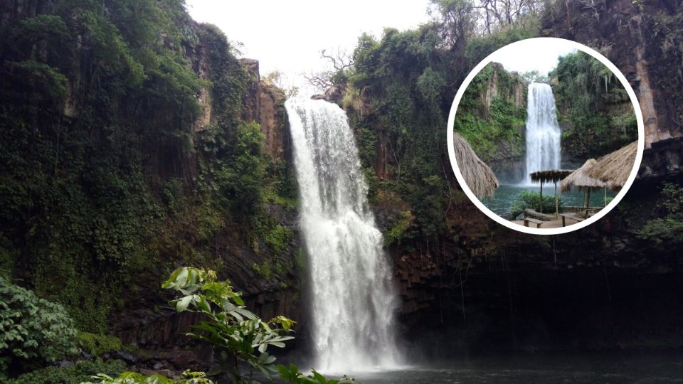 Cascada en Soteapan Veracruz