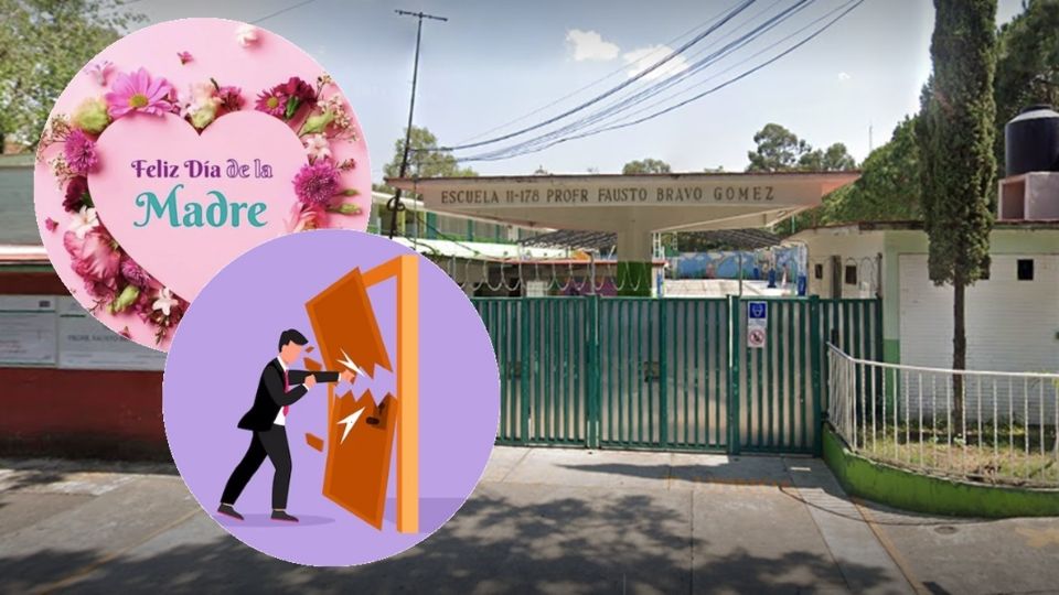 Sujeto arremete contra primaria por festival del Día de las Madres