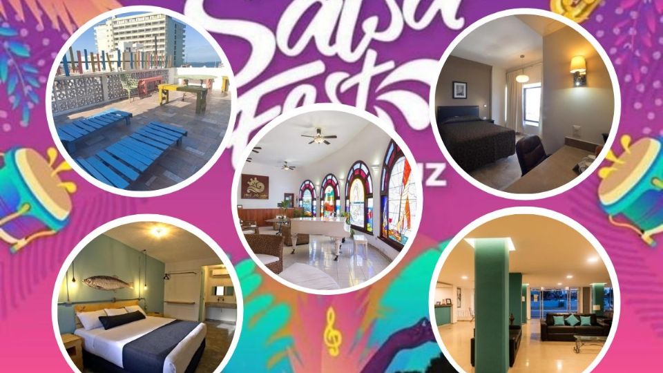 Presentamos algunos hoteles con diversos rangos de precios para el Salsa Fest Veracruz 2023.