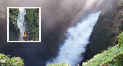 Rapel en la Sierra de Zongolica: Conoce el Sumidero de Popoca