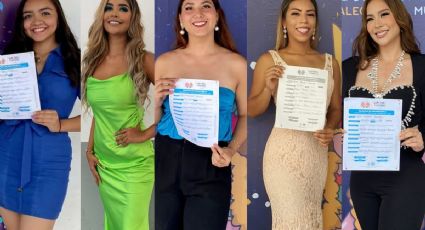 Ellas son las 5 candidatas a reina del Carnaval de Veracruz 2023