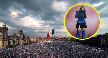 ¿Cuántas personas caben en el Zócalo y podrán entrar al concierto de Rosalía?
